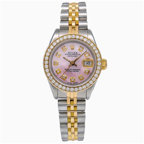 womens pink rolex|Rolex oyster perpetual datejust women's.